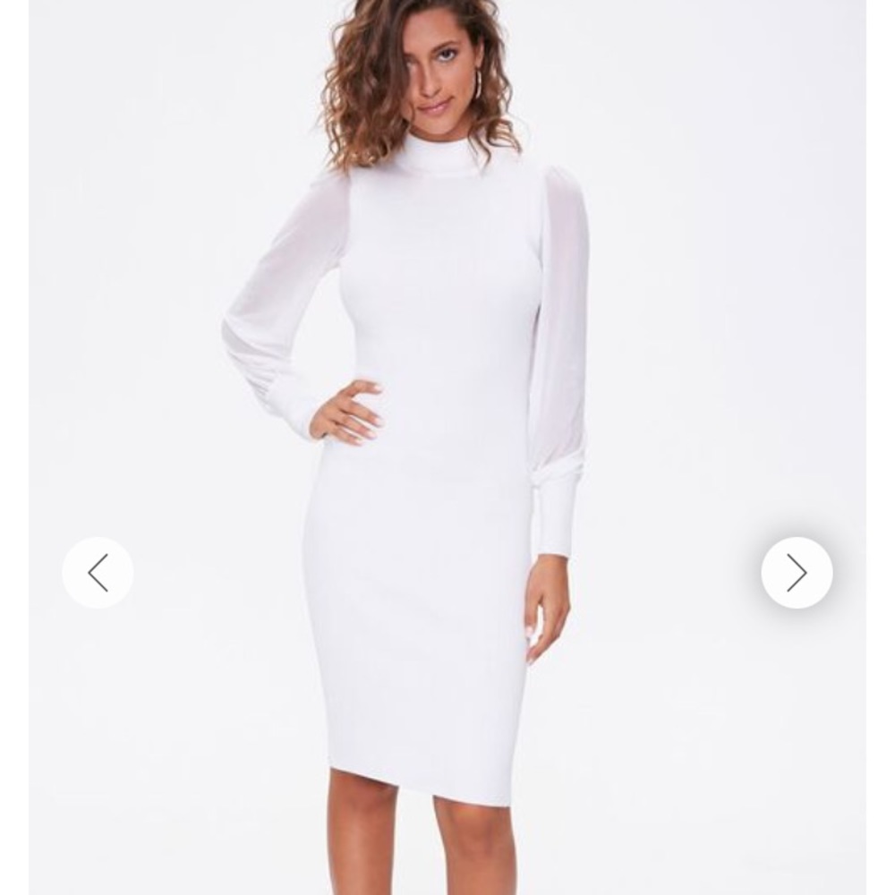 White Sweater Dress🤍
